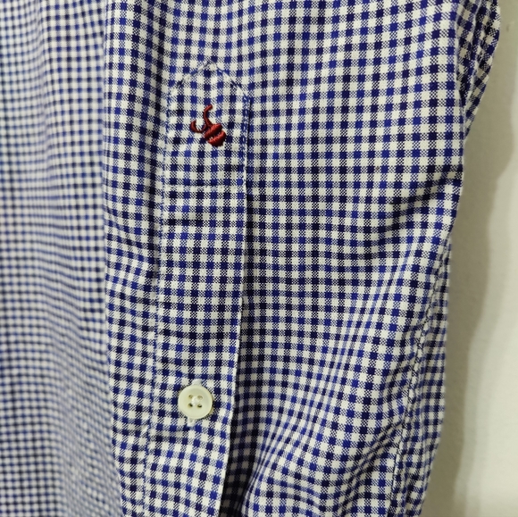 Glanshirt high end stylish button down shirt blue size 40 - Picture 4 of 5